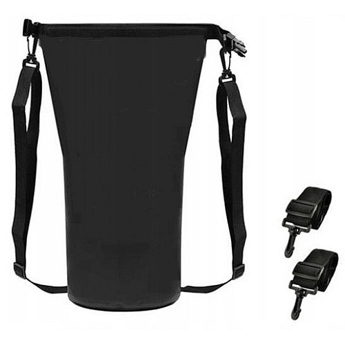 Водонепроницаемая сумка гермомешок гермочехол 20L Beachbeing Черный (MI1570 black)