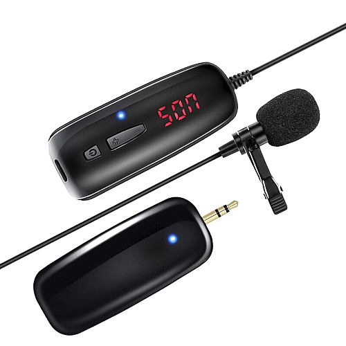 Бездротовий петличний мікрофон Savetek P7-UHF 3-pin до 50 метрів