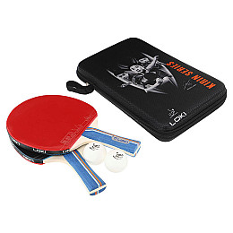 Набір для настільного тенісу Loki MT-8879 FDSO Чорно-червоний (60508726)
