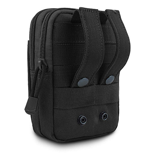 Поясна тактична cумка-органайзер Eagle M01 з системою Molle Black (3_03890)