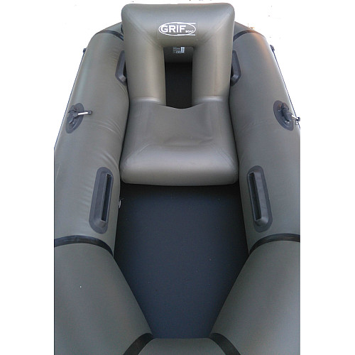 Надувное кресло из пвх для лодки Grif Boat (для рыбалки, отдыха)