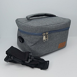 Термосумка 23*18*15 см Stenson R30850 серый