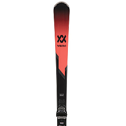 Лижі гірські з кріпленням Volkl Deacon Prime (130 см) Marker FDT TP 10 80 mm Black/Red