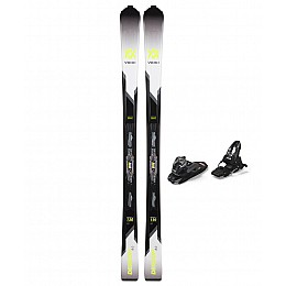 Лыжи горные с креплением Volkl Deacon 8.0 (130 cм) Marker FDT TP 10 80 mm Black/Grey