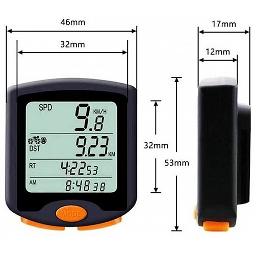 Спідометр YT-813 Sunding велокомп'ютер (050651)
