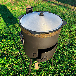 Комплект Казан чугунний Узбекський ЖарОК 12 л (1713454146)