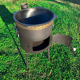 Комплект Казан чугунний Узбекський ЖарОК 12 л (1713454146)