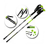 Палиці трекінгові Viking Terve Poles Alu Black/Green 110-130 см