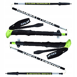 Палки трекинговые Viking Terve Poles Alu Black/Green 110-130 см
