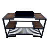 Мангал I loft you 1900х1700х400 см Чорний