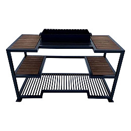 Мангал I loft you 1900х1700х400 см Чорний