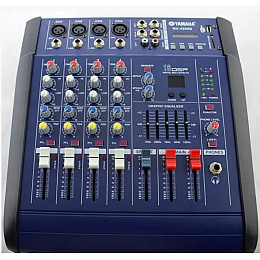 Аудіо мікшер звуковий пульт підсилювач Mixer BT 4200D 4CH c bluetooth (1756375386)