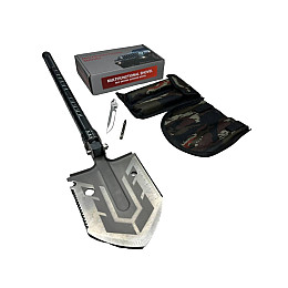 Лопата складная для экстремальных условий Han-Wild 16 в 1: топор, нож, отвертка, стропорез, пила, стеклобой (1920663892)