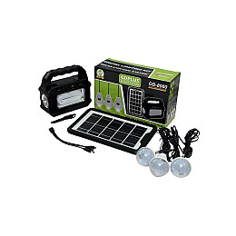 Аварійне освітлення на сонячній батареї GDPlus GD-8080 4000 мА/год із панеллю/ліхтарем/лампою (1988420937)