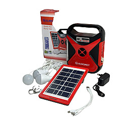 Ручний прожектор ліхтар із повербанком Euronet Euro-102 8000 мА/год із сонячною панеллю (1990297004)