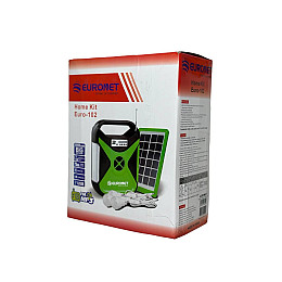 Ручний прожектор ліхтар із повербанком Euronet Euro-102 8000 мА/год із сонячною панеллю (1990297004)