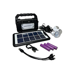 Аварийное освещение на солнечной батарее GDPlus GD-8081 4600 мА/ч FM-радио/MP3-плеер/Bluetooth (1990715115)