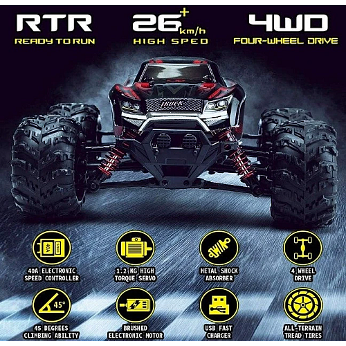 Быстрая машинка вездеход OPT-TOP с радиоуправлением Off Road RC Racing Car 26+ км (2020726766)