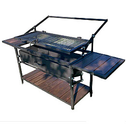 Багатофункціональний «Барбекю мангал» 2 в 1 (1000см) від GorillasBBQ