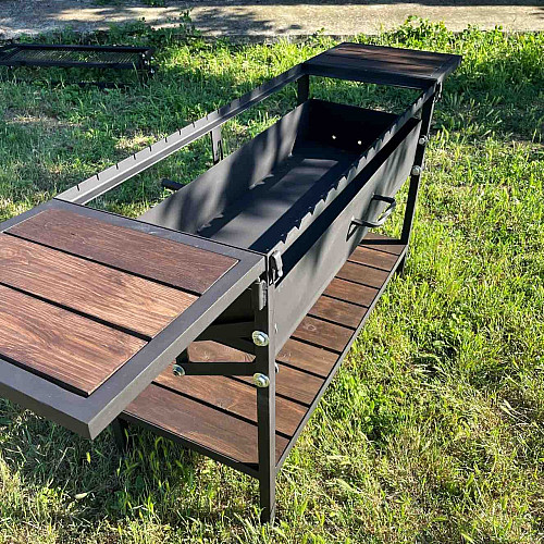 Багатофункціональний «Барбекю мангал» 2 в 1 (1000см) від GorillasBBQ