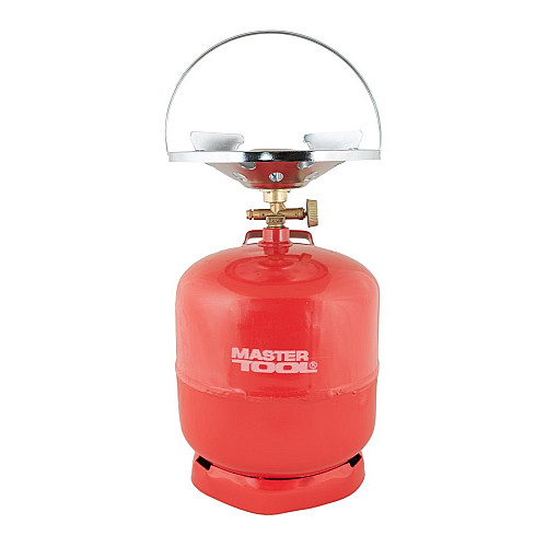 Комплект газовый кемпинг MASTERTOOL Турист 8 л Red (44-5106)