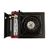 Плита портативная газовая с пьезоподжигом в пластиковом кейсе MASTERTOOL 2400 Вт Black and Red (44-5102)