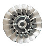 Плита туристическая газовая с пьезоподжигом MASTERTOOL 2,8 кВт Silver and Red (44-5104)