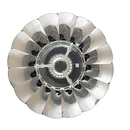 Плита туристическая газовая с пьезоподжигом MASTERTOOL 2,8 кВт Silver and Red (44-5104)