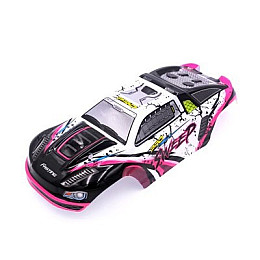 Корпус кузов для машини Conquer монстр-трак RC 1/16 WL Toys Рожевий (16101-6210)