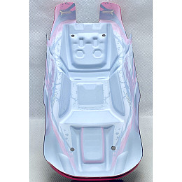 Корпус кузов для машины Conquer монстер-трак RC 1/16 WL Toys Розовый (16101-6210)