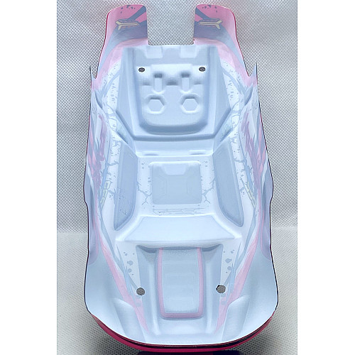 Корпус кузов для машини Conquer монстр-трак RC 1/16 WL Toys Рожевий (16101-6210)
