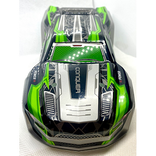 Корпус кузов для машини Conquer монстер-трак RC 1/16 WL Toys Зелений (16102-6220)