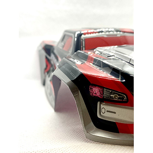 Корпус кузов для машины Conquer монстер-трак RC 1/16 WL Toys Красный (16102-6221)