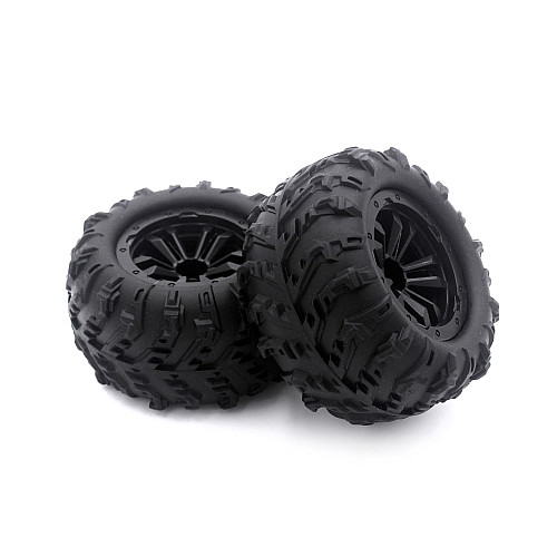 Колеса WL Toys Tyre 6034 2шт для радіокерованих машин Conquer монстр-трак RC 1/16 (16101-6034)