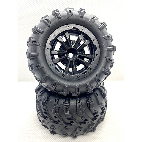 Колеса WL Toys Tyre 6034 2шт для радіокерованих машин Conquer монстр-трак RC 1/16 (16101-6034)