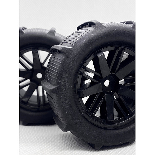 Колеса WL Toys Sand Tires 6324 2шт для машины Conquer монстер-трак RC 1/16 (16101-6324)