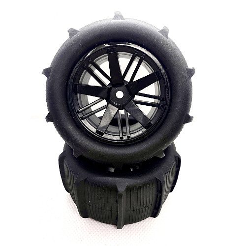 Колеса WL Toys Sand Tires 6324 2шт для машины Conquer монстер-трак RC 1/16 (16101-6324)