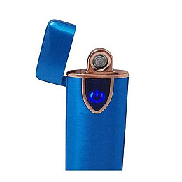 Запальничка акумуляторна перезаряджається Lighter 8070 Синя