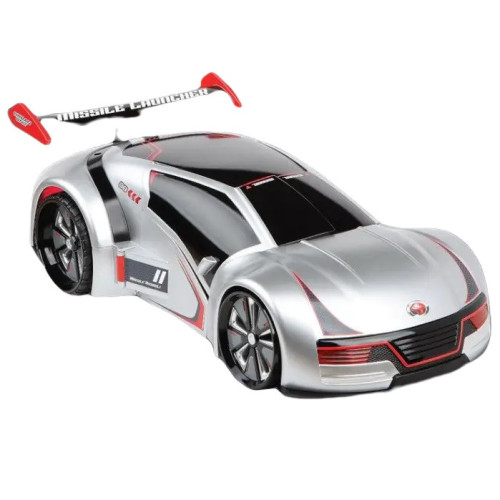 Машинка-трансформер стреляющая RIAS Velocity Demon на радиоуправлении Grey