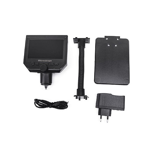 Мікроскоп Gaosuo G600 цифровий зі збільшенням 1-600X і 4.3 LCD екраном