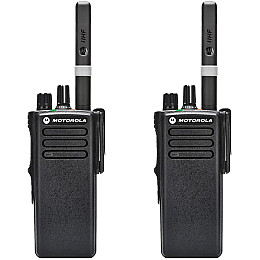 Комплект з 2 шт цифрових рацій Motorola DP4400e UHF 2450 мАг