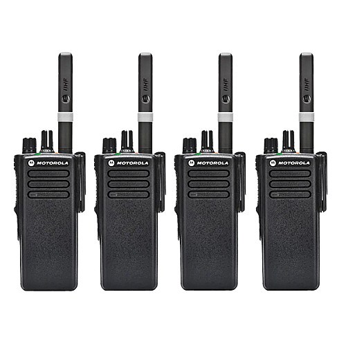 Комплект з 4 шт цифрових рацій Motorola DP4400e UHF 2450 мАг