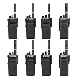 Комплект из 8 шт цифровых раций Motorola DP4400e UHF 2450 мАч
