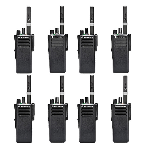 Комплект из 8 шт цифровых раций Motorola DP4400e UHF 2450 мАч
