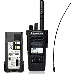 Комплект радиостанция цифровая Motorola DP4600e VHF AES-256 шифрование