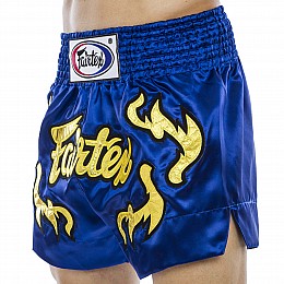 Шорты для тайского бокса и кикбоксинга Fairtex BS0664 2XL Синий