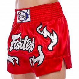 Шорты для тайского бокса и кикбоксинга Fairtex BS0665 2XL Красный