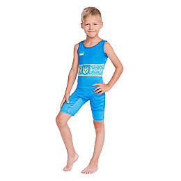 Трико Berserk Sport Wrestler UKR 146 - 152 см blue (SI1581B)