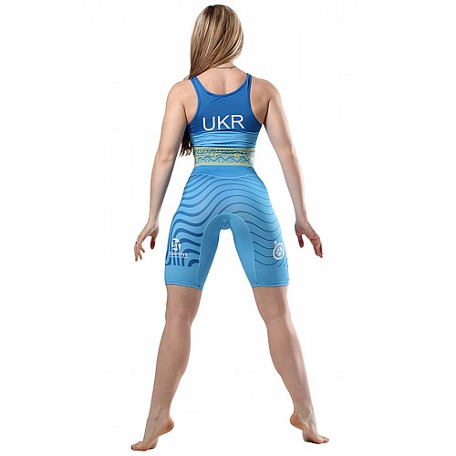 Трико Berserk Sport Wrestler Womens approved UWW M blue (S7802B)