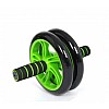 Колесо для пресса фитнес Double Wheel ABS Health Abdomen Round IS33 двойной Зеленый